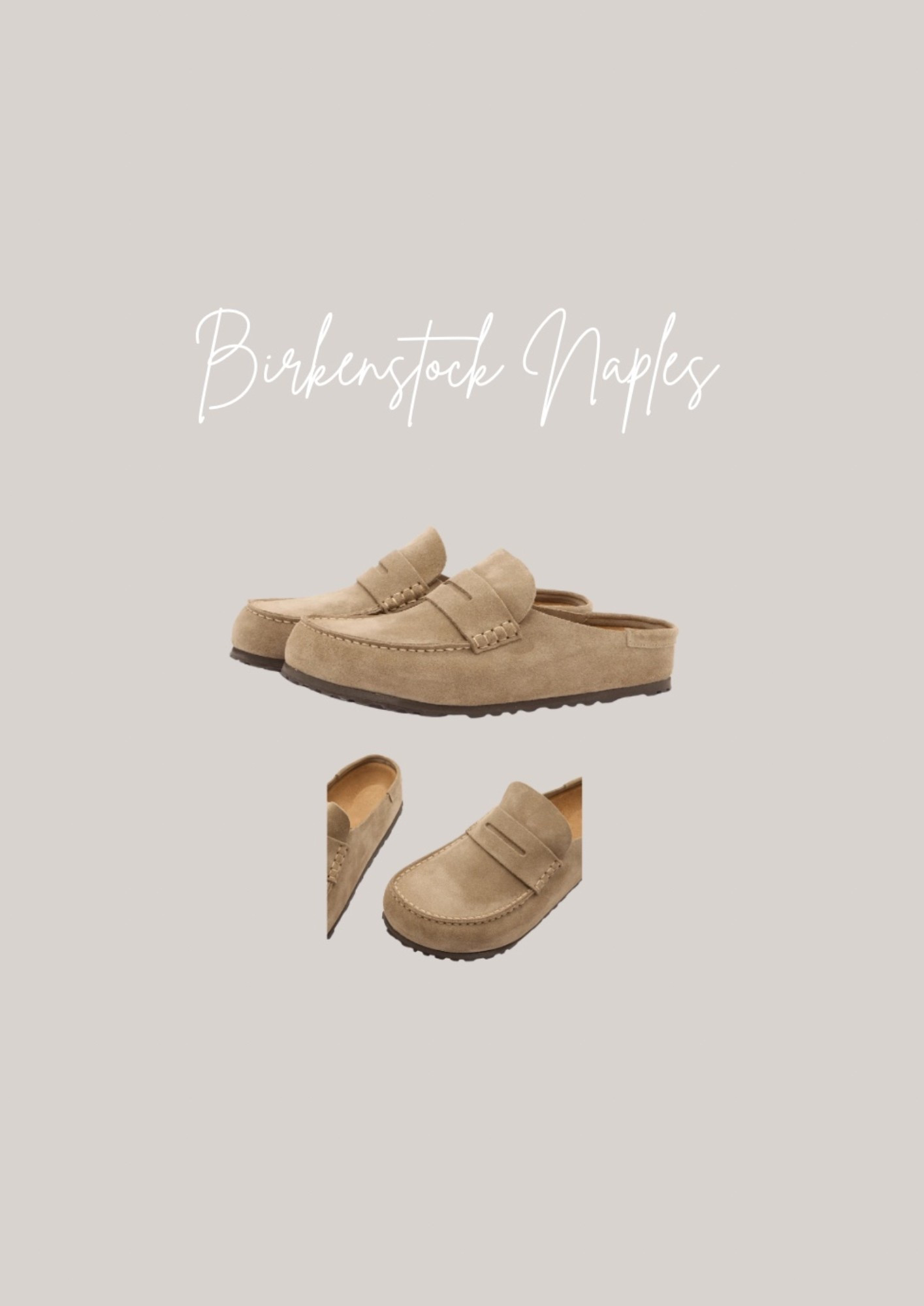 Birkenstock Naples 

#LTKautumn #LTKshoes