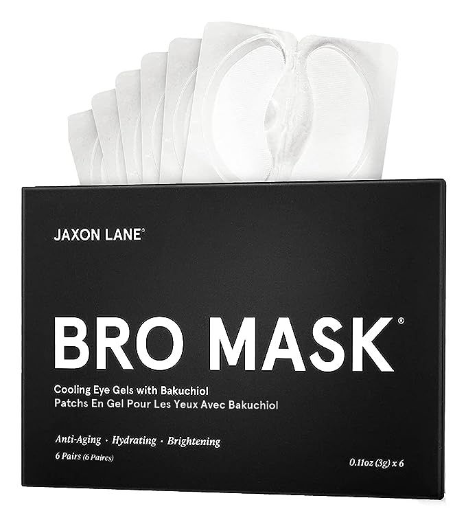BRO MASK Under Eye Gel Pads: Cooling Eye Patches for Dark Circles and Puffiness | Anti Aging Hydr... | Amazon (US)