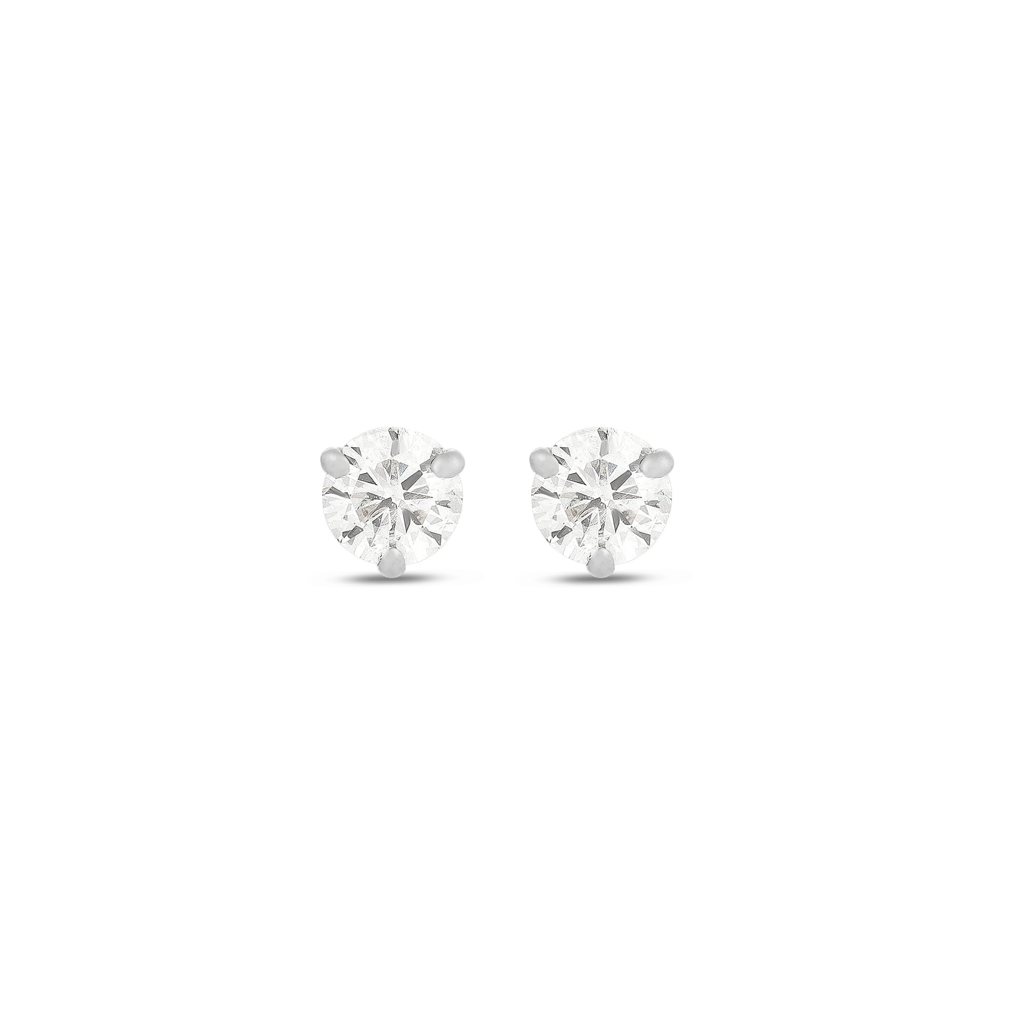 Medium Diamond Stud | STONE AND STRAND