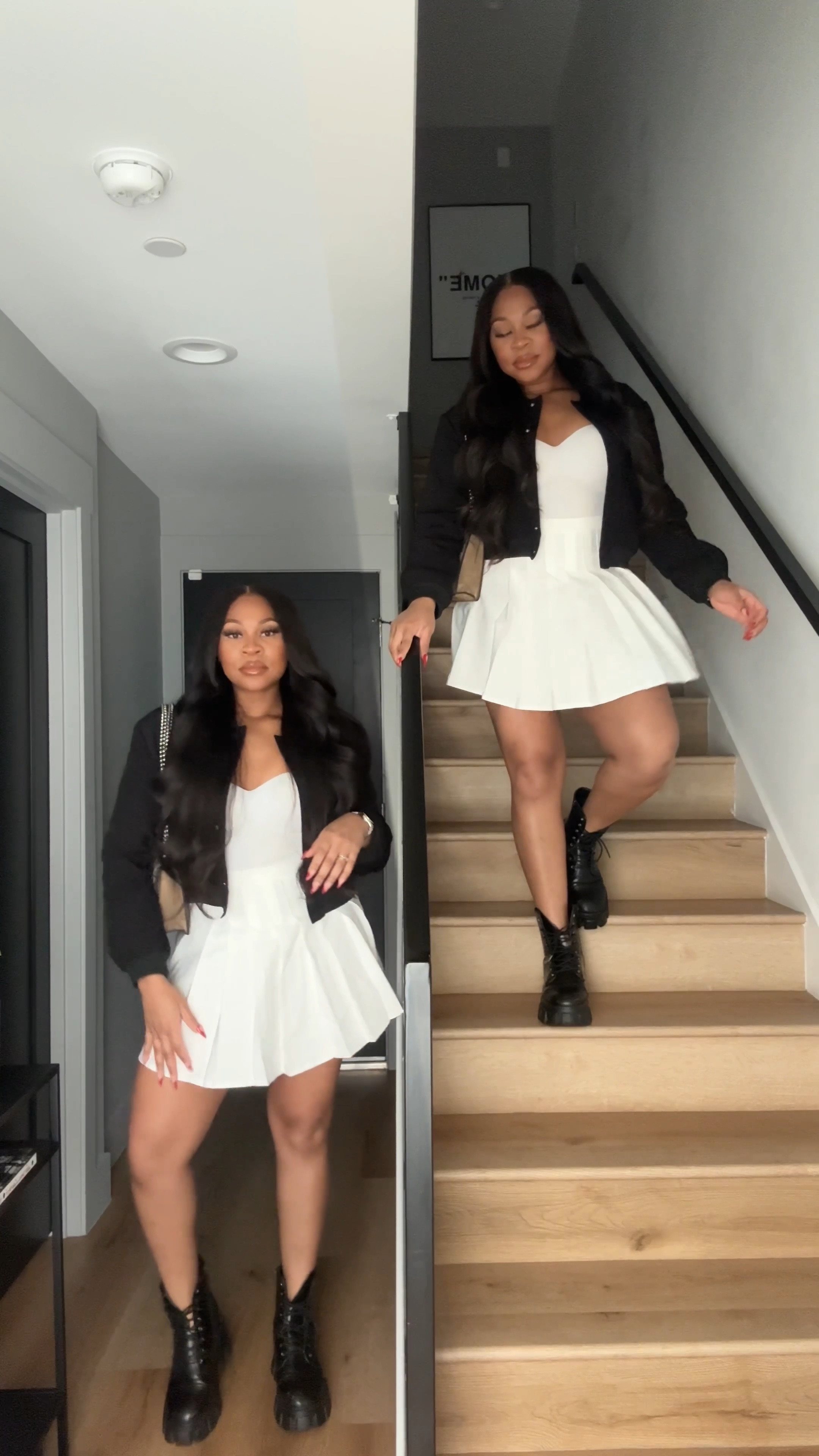 GRWM for a day of exploration! The perfect sporty but flirty look! I paired this tennis skirt with a cropped bomber jacket and boots

#LTKstyletip #LTKbeauty