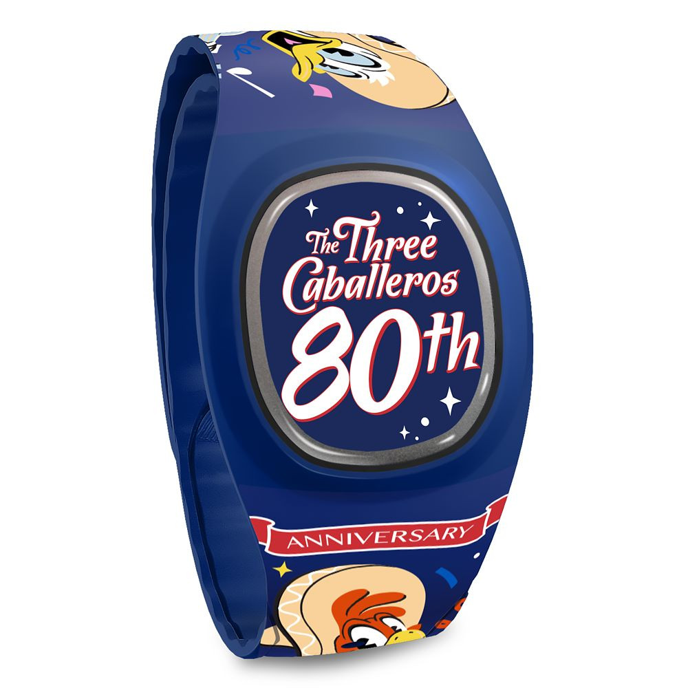 The Three Caballeros 80th Anniversary MagicBand+ – Limited Release | Disney Store
