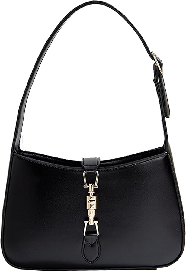 Women’s Small Shoulder Bag for Women Everyday Purses Trendy Hobo bag Crescent Bag Structured Pu... | Amazon (US)