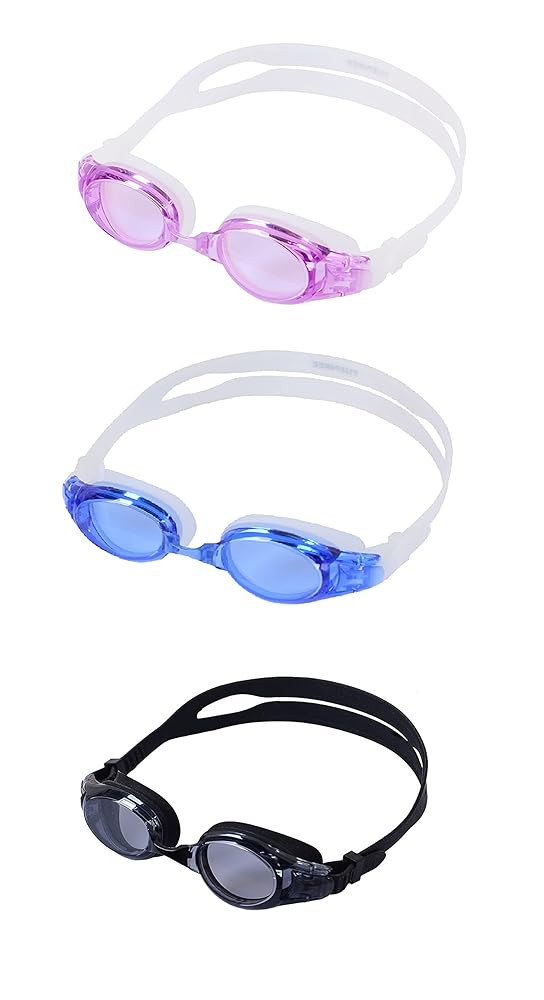 Unisex Swim Goggles - 3 Pack Swimming Goggles for Adults Men Women Youth Teens Boys Girls Ages 6+... | Amazon (US)