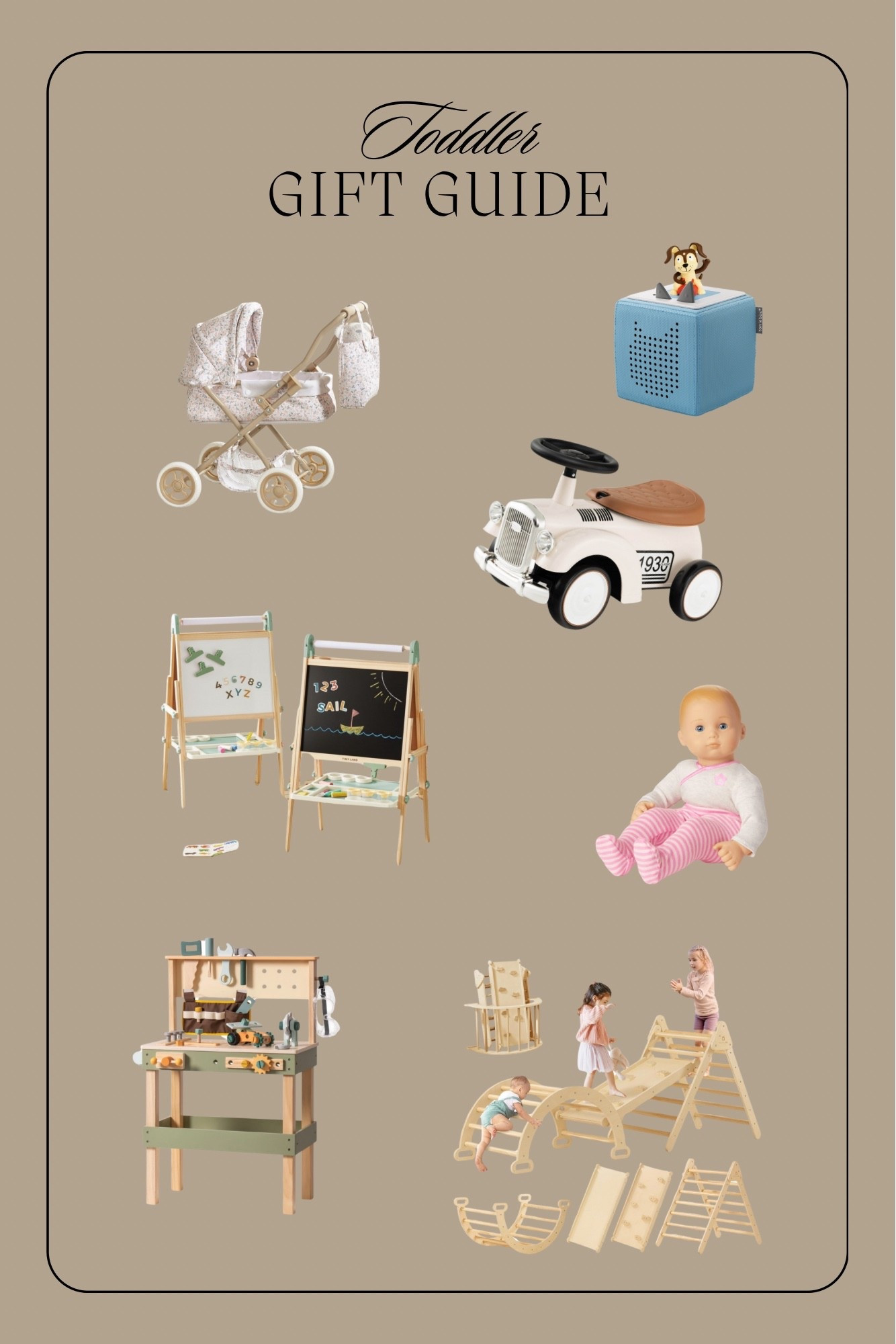 Toddler gift guide! 



#LTKHoliday #LTKGiftGuide #LTKKids