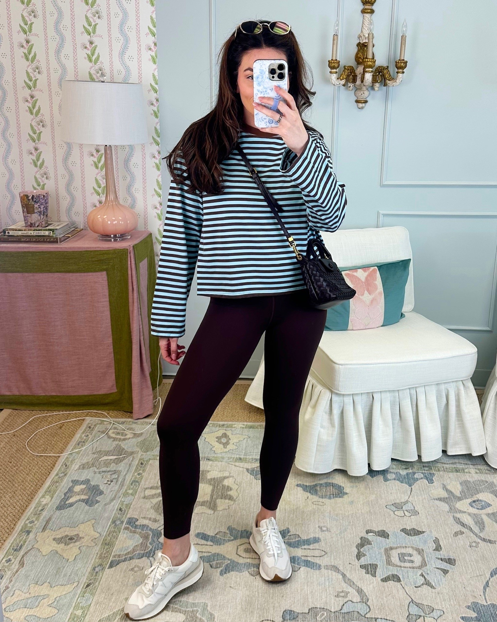 Leggings and a t shirt but cute!

#LTKdayinmylife #LTKootd #LTKmomlife