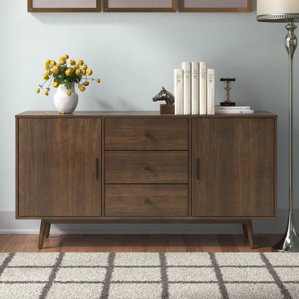 Albright 58'' Wide 3 Drawer Sideboard | Wayfair North America