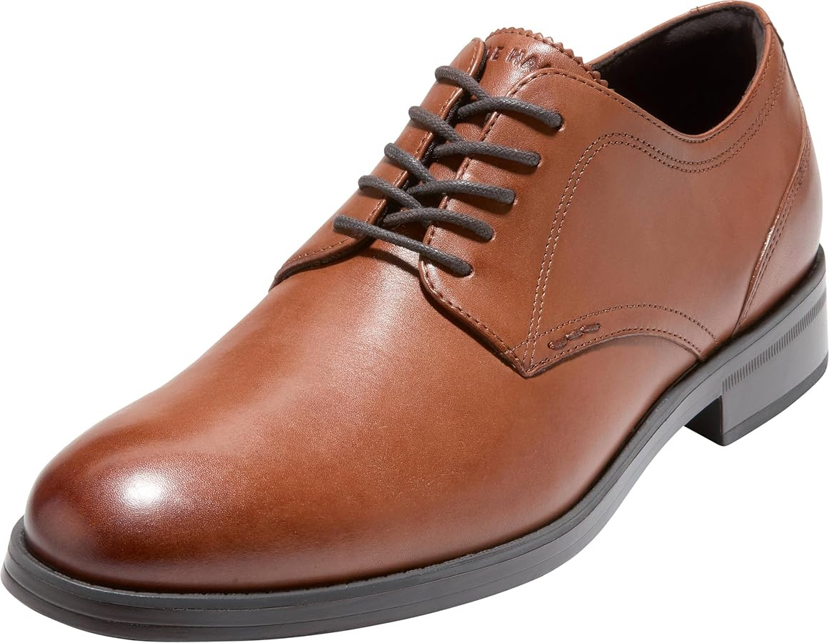 Cole Haan Mens Newmark Grand Plain Toe | Amazon (US)