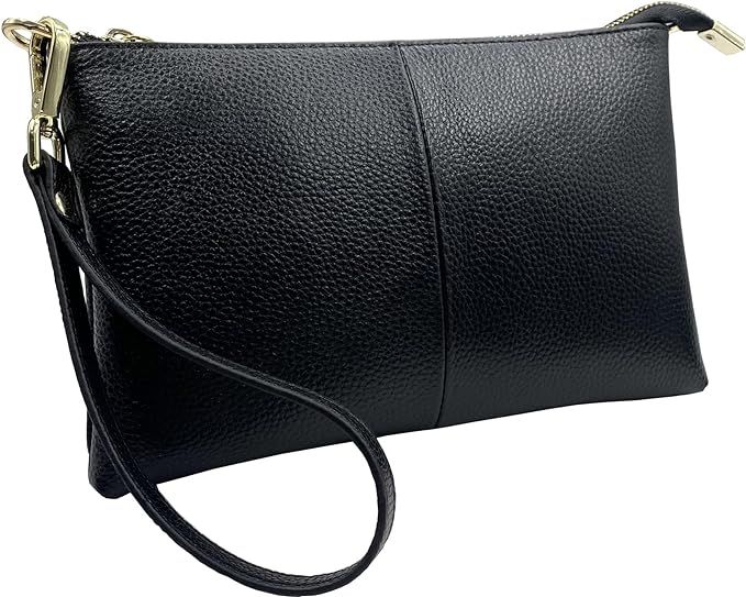 Beurlike Leather Wristlet Wallet Clutch Purses For Women Small Crossbody Phone Bags | Amazon (US)