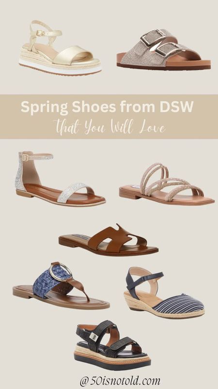 Spring shoes from DSW | Summer Sandals | Spring Sandals | Women’s Shoes | Trendy Shoes

#LTKshoecrush #LTKstyletip #LTKover40