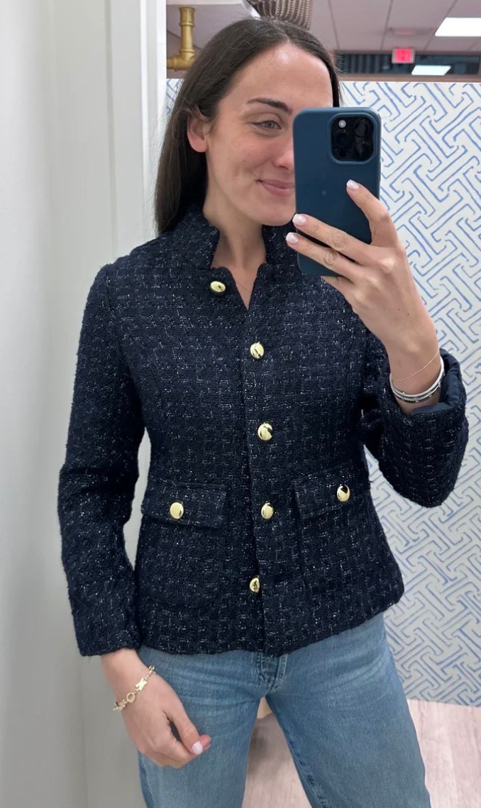 Sail to Sable deal of the day: $88

Sizes xs-l left.

#sailtosable #sale #tweedjacket

#LTKSeasonal #LTKSaleAlert #LTKOver40