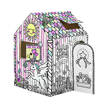 Bankers Box At Play Playhouse 48 H x 32 W x 38 D Unicorn - Office Depot | Office Depot and OfficeMax 