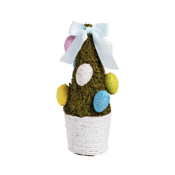 Small Moss Easter Egg Tree | Mud Pie