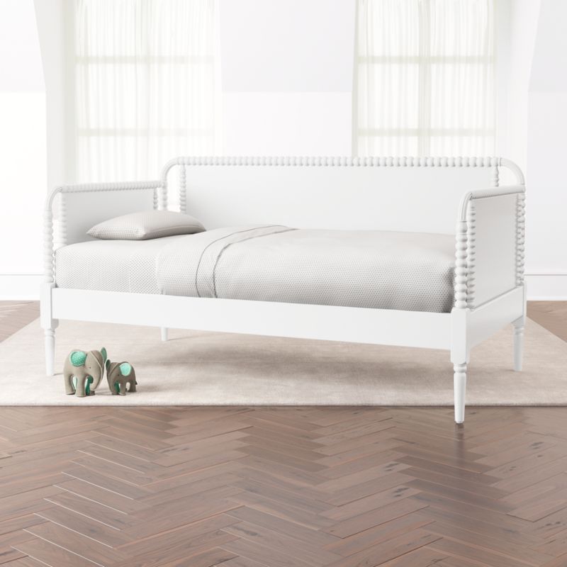Jenny Lind Kids White Daybed + Reviews | Crate & Kids | Crate & Barrel