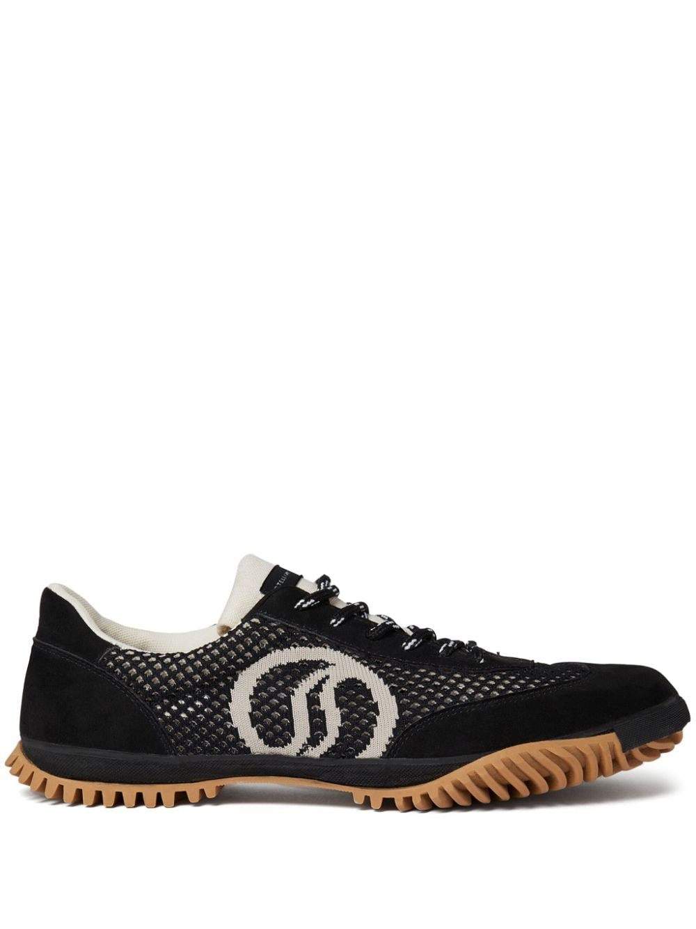 Stella McCartney S-Wave mesh sneakers - Black | Farfetch Global