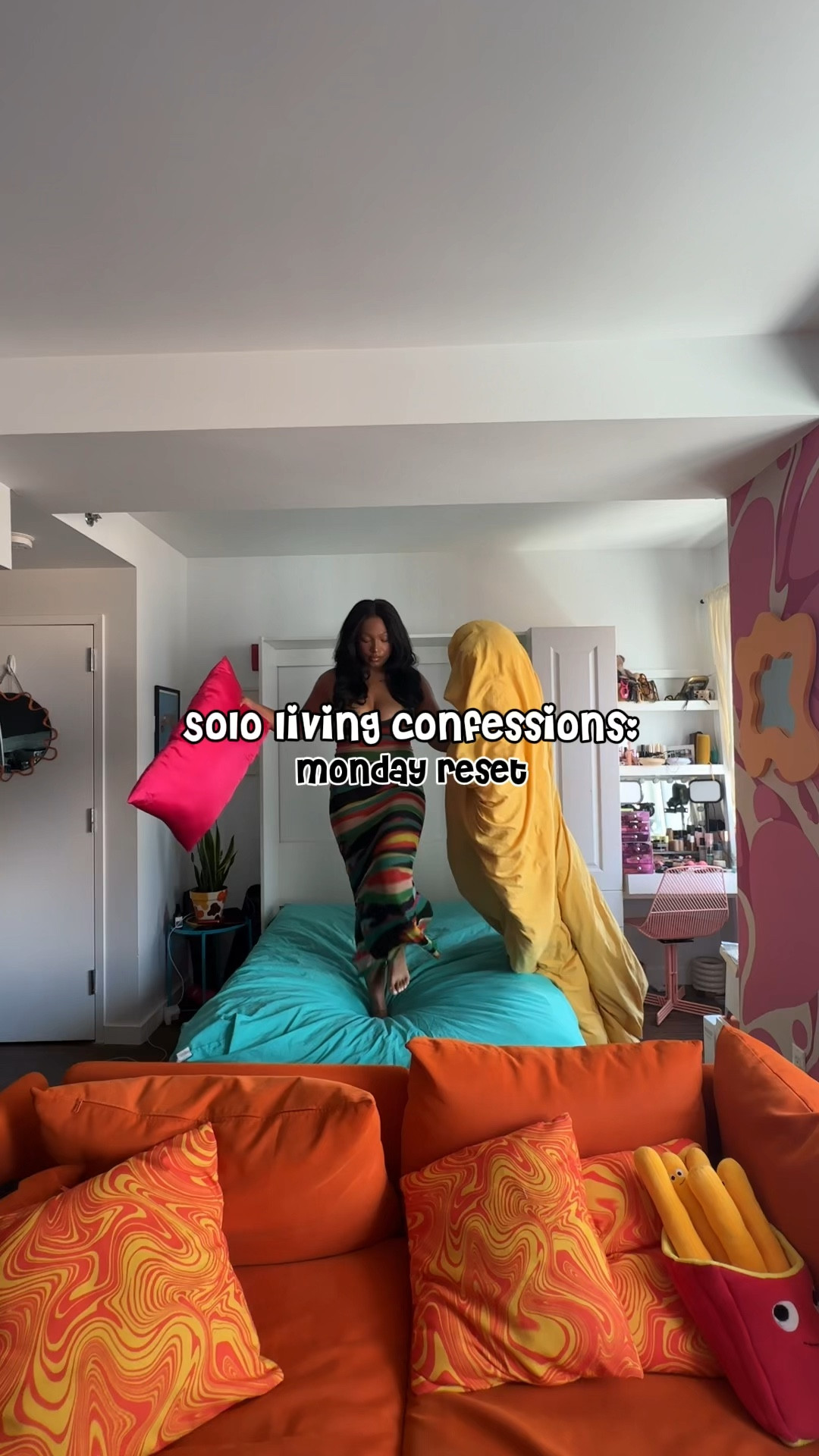 Solo living: Monday reset 004