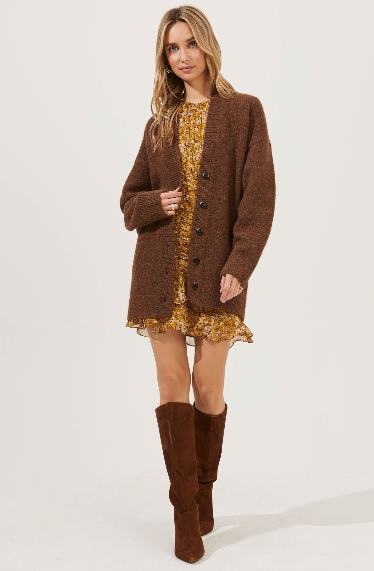 Alpine Oversized Cardigan | ASTR The Label (US)