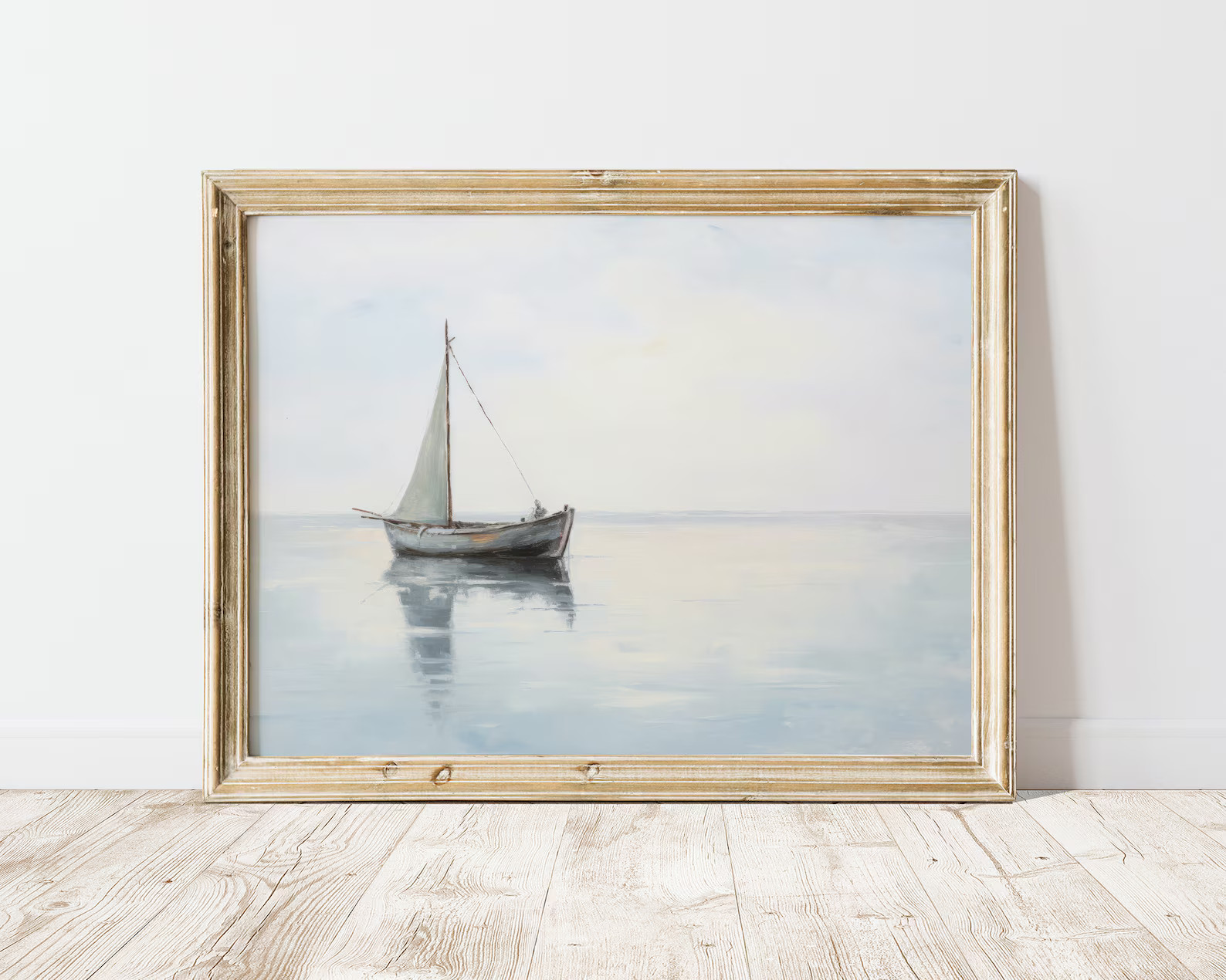 Nautical Sailboat Painting: Marine Ocean Landscape Art (digital Print) - Etsy | Etsy (US)