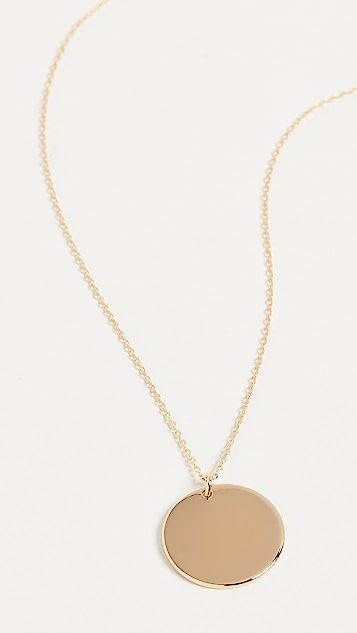 Circle Medallion Necklace | Shopbop