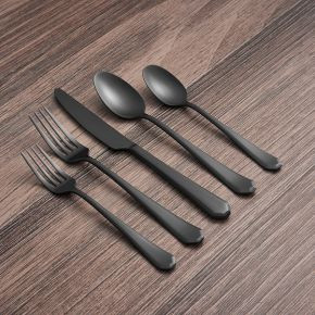 Geo Flatware (Set of 20) | West Elm (US)