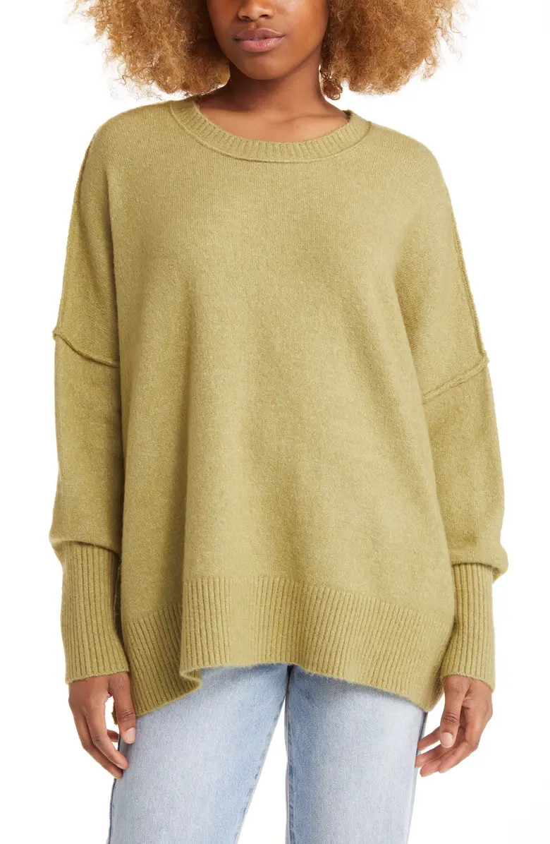 Billabong Dreaming Again Oversize Sweater | Nordstrom | Nordstrom