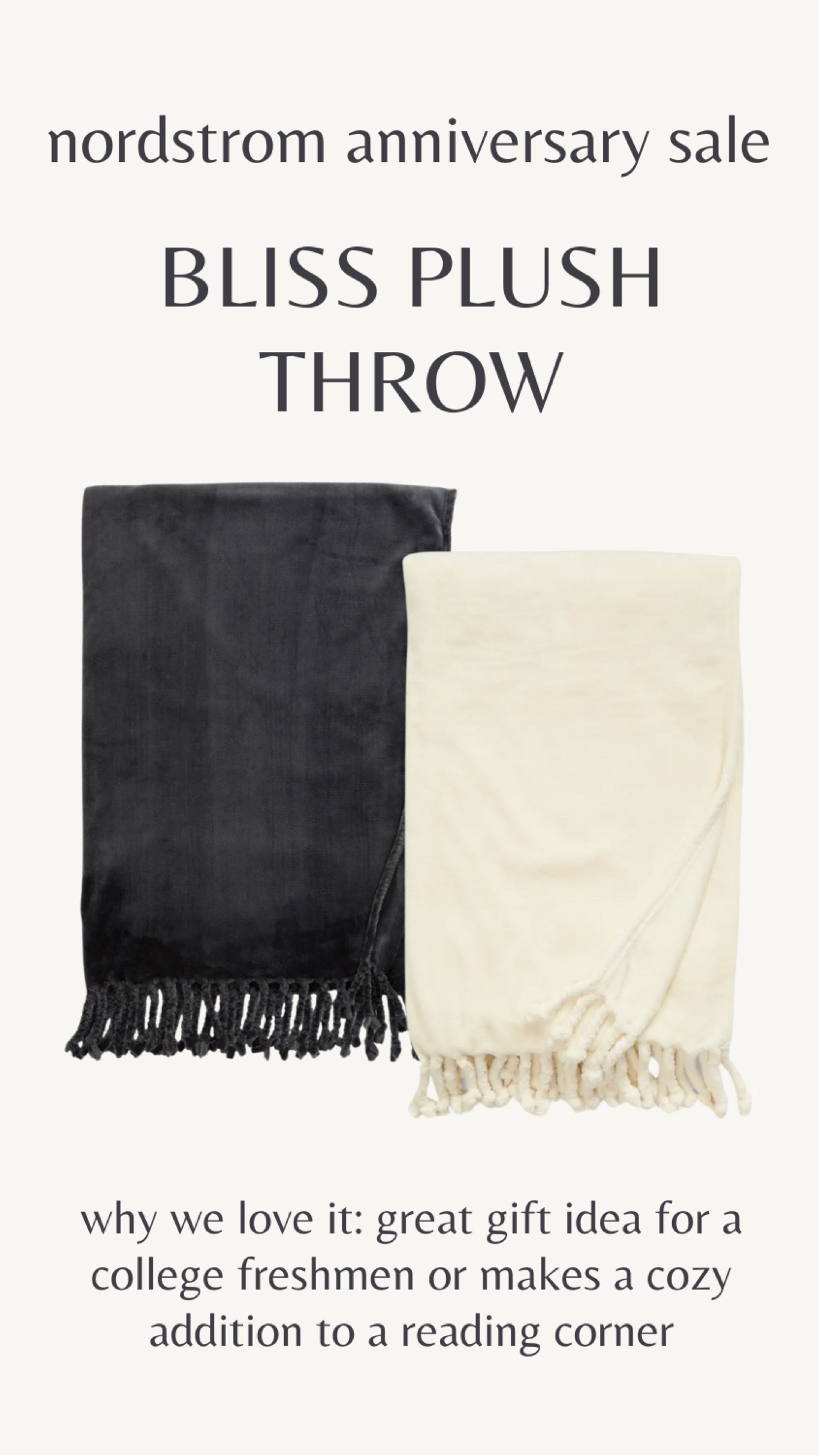 I can’t say enough about how cozy this throw is! 

And it’s only $19

#LTKsalealert #LTKhome #LTKxNSale