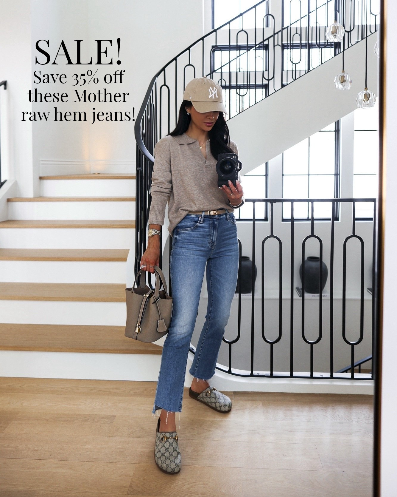 Spring outfit on sale!
Save 35% off my mother jeans! They’re so chic with the Gucci mules and this affordable Amazon sweater that looks like cashmere.



#LTKSaleAlert #LTKOver40 #LTKPetite