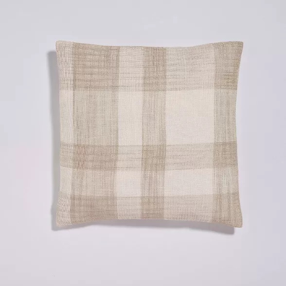18"x18" Walma Bold Plaid Throw Pillow - Sure Fit | Target