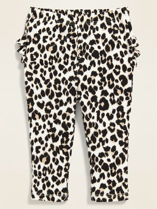 Printed Ruffle-Back Leggings for Baby | Old Navy (US)