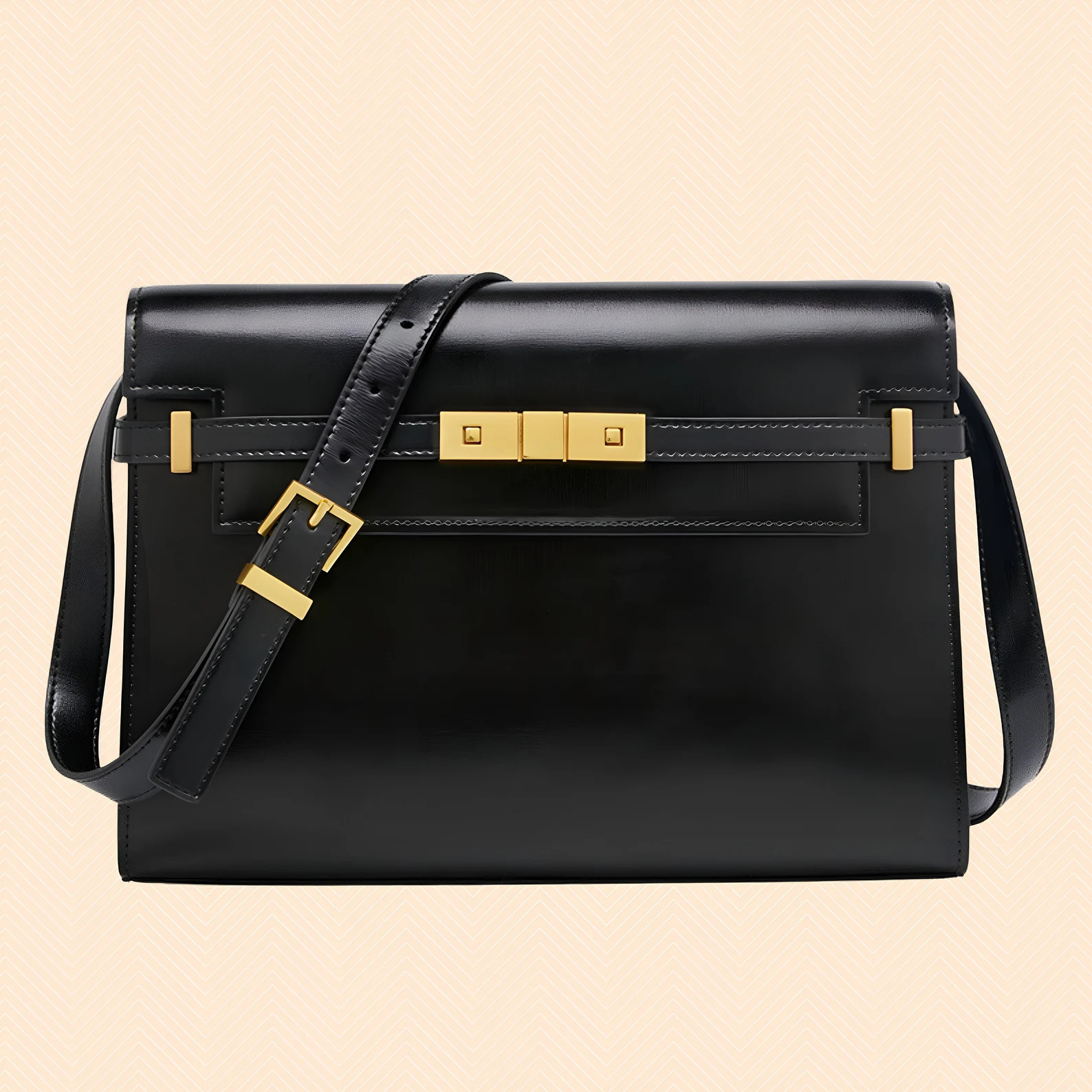 Manhattan Calfskin Leather Bag | Genuine Italian Leather | Handcrafted | Designer Luxury Bag | Sh... | Etsy (US)