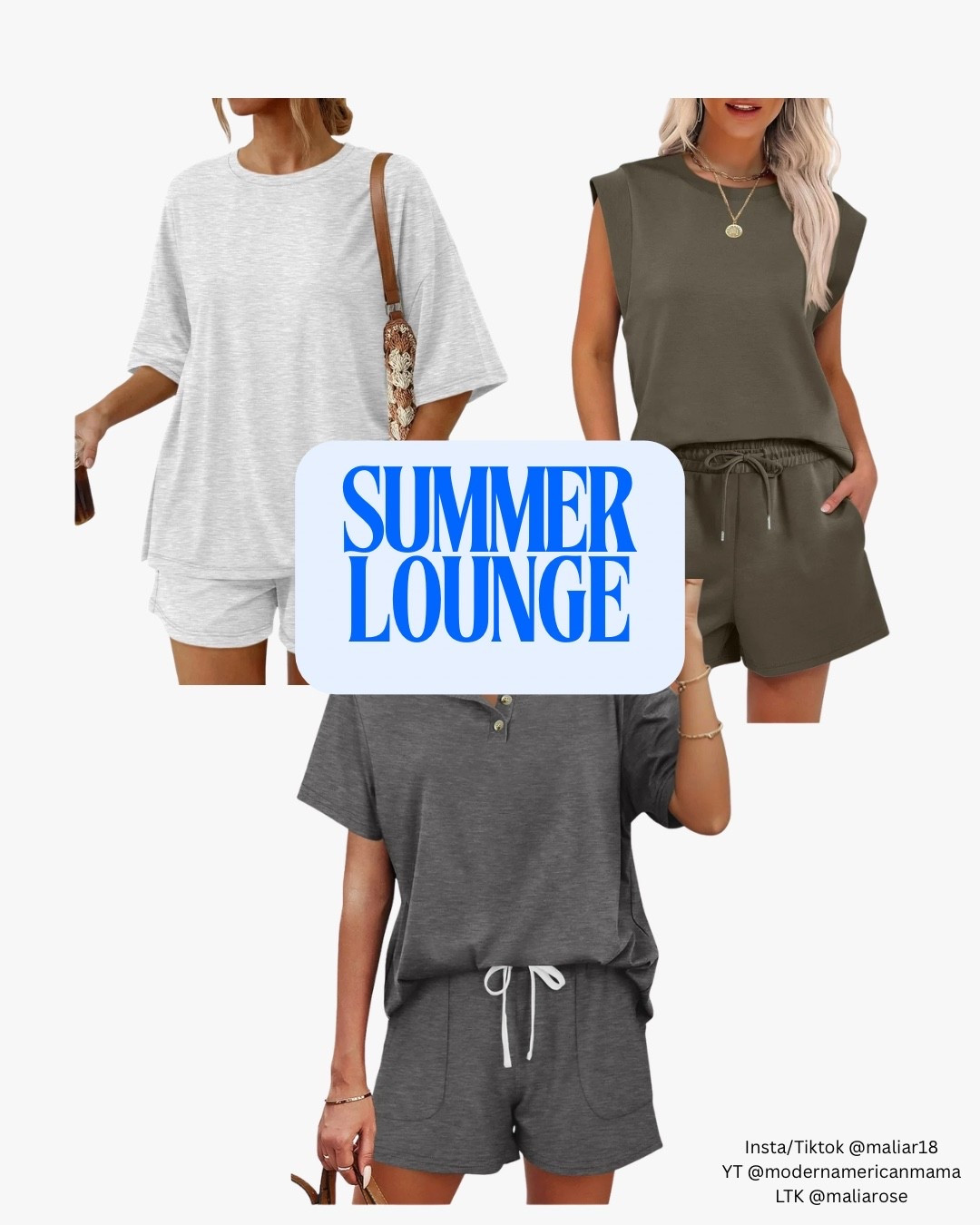 Size inclusive summer lounge options at Walmart!💙 I’ll be investing in that light gray set this summer! 

#LTKSeasonal #LTKSaleAlert #LTKMothersDay