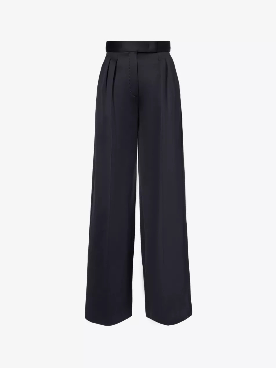Zinnia wide-leg woven trousers | Selfridges