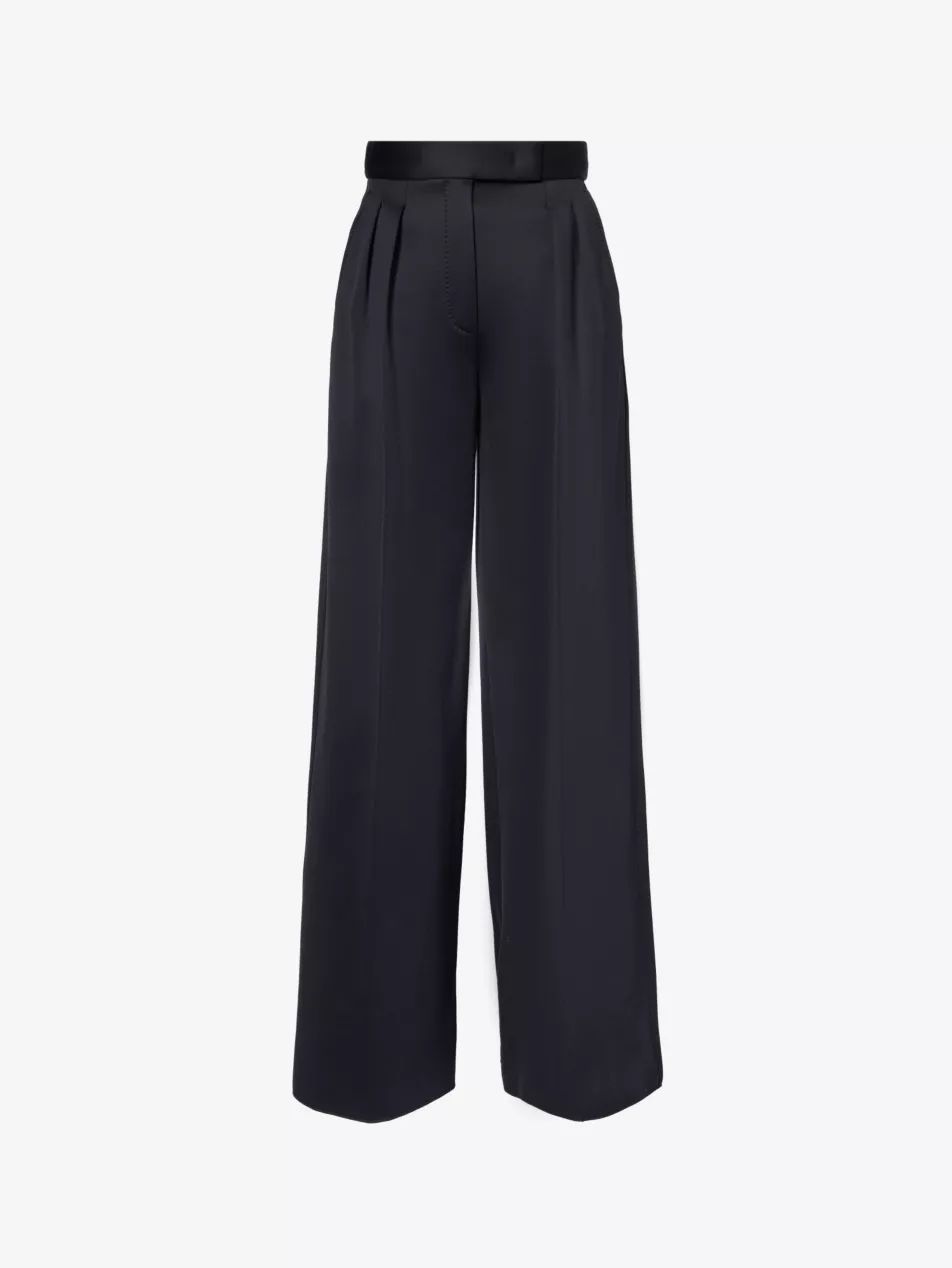 Zinnia wide-leg woven trousers | Selfridges