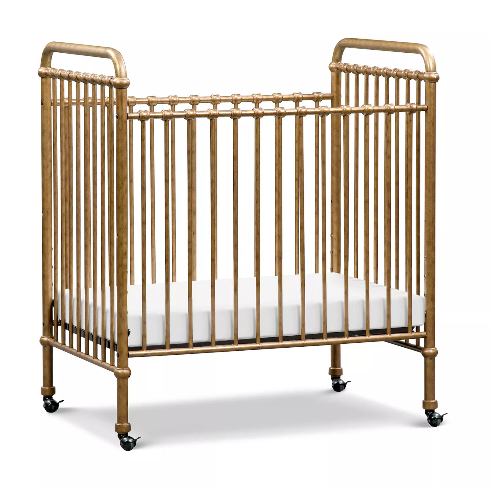 Namesake Abigail 3-in-1 Convertible Mini Crib, Vintage Gold | Kohl's