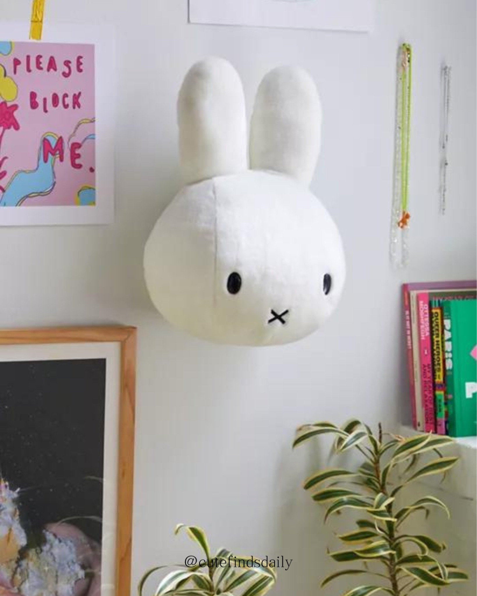Cute Miffy bunny plush wall decor for the home - gift ideas, gift guide

#LTKGiftGuide #LTKhome #LTKHoliday