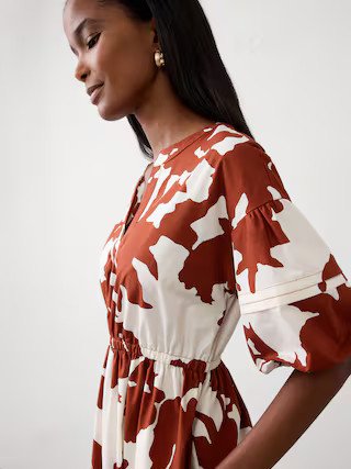 TIERED MAXI DRESS | Banana Republic Factory