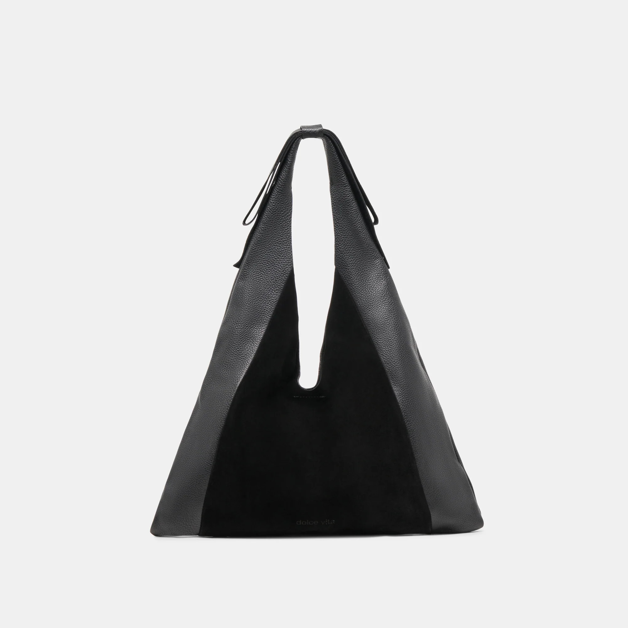 MARIE TOTE BLACK MULTI LEATHER | DolceVita.com