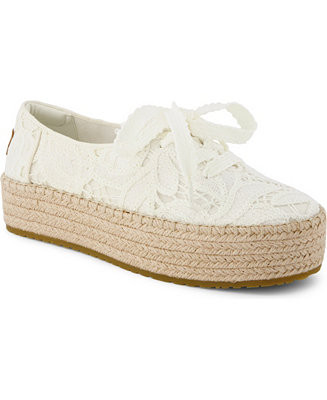 Women's Valencia Lace-Up Espadrilles Sneakers | Macy's