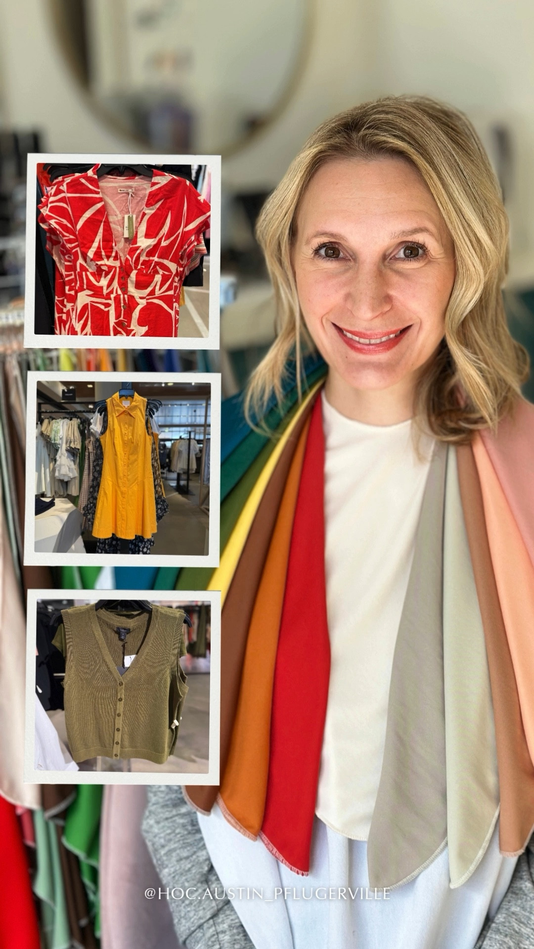 ✨ Shopping in your best colors makes it all so much easier. Here’s my glowing in her Autumn palette, plus a few fabulous store finds in her colors as I browsed the floor yesterday. 💖

🛍️ Shop these items in her season’s colors – tap the links below!#ColorAnalysis #ShoppingInColor #HouseOfColour #ColorAnalysisForYou #houseofcolour #hoc #houseofcolourpflugerville #houseofcolourusa #coloranalysis #houseofcolouraustin 

Nordstrom

#LTKStyleTip #LTKFindsUnder100 #LTKWorkwear