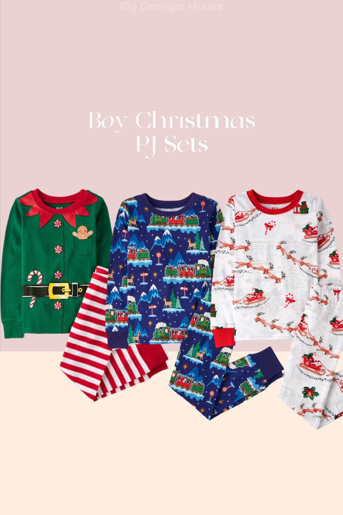 Boy Christmas PJ sets for a great price! The little elf ones are adorable! 

#LTKFamily #LTKHoliday #LTKKids