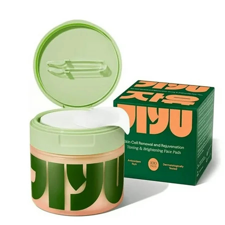 Jiyu Korean Skincare Anti-Aging Toner Pads â Dark Spot & Minimizing 100 Count | Walmart (US)
