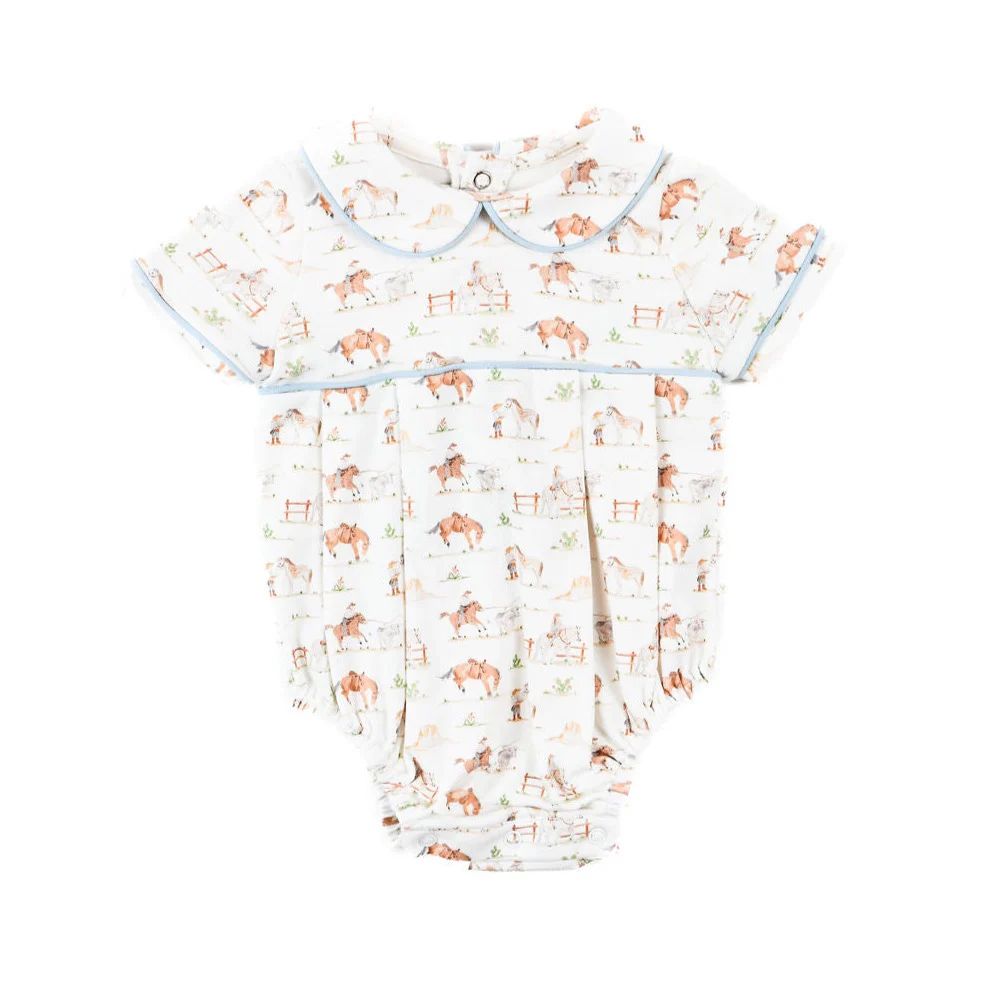 Ruth and Ralph Western Toile Bubble | JoJo Mommy