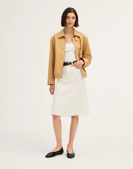 Denim Midi Skirt | Madewell