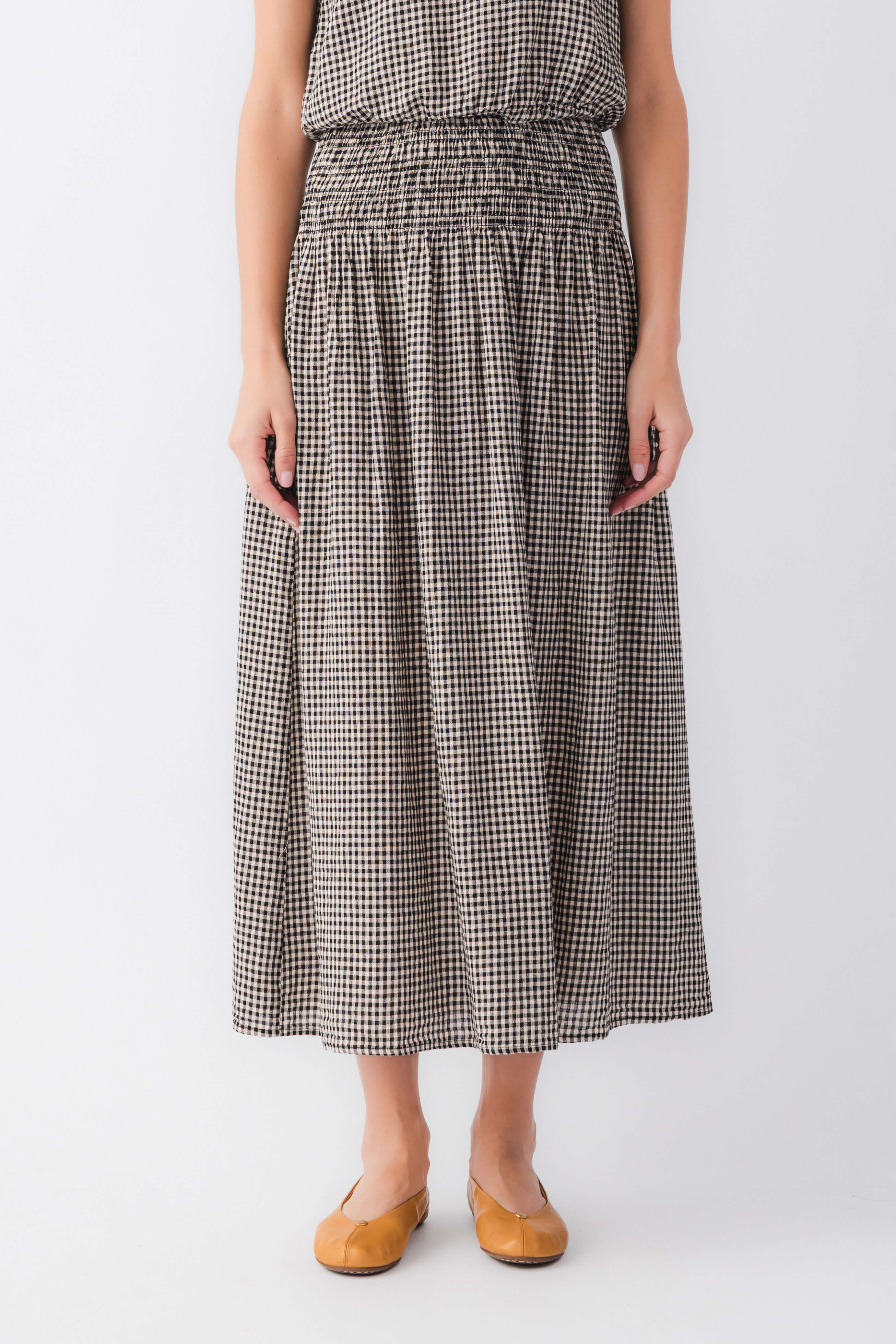Z Supply Brooke Gingham Skirt | Social Threads