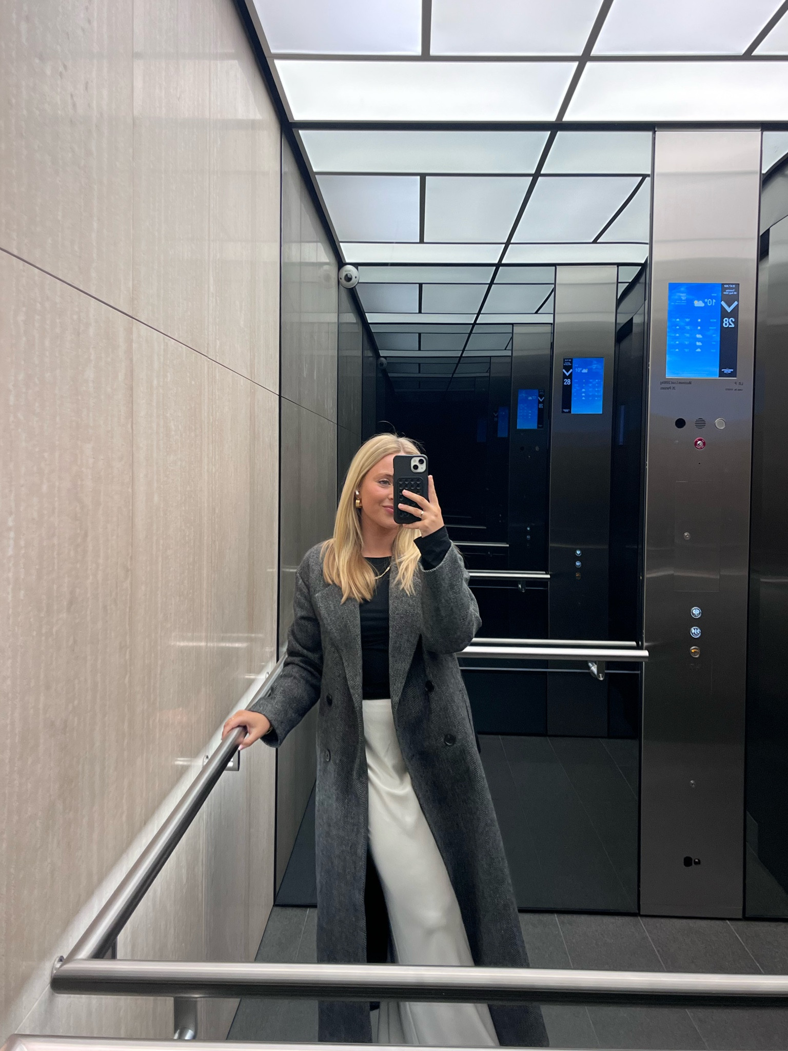 Absolutely obsessed with todays fit! Coat and top are atmos&here, skirt is kookai and shoes are adidas sambas xx 

#LTKworkwear #LTKwinter #LTKaustralia