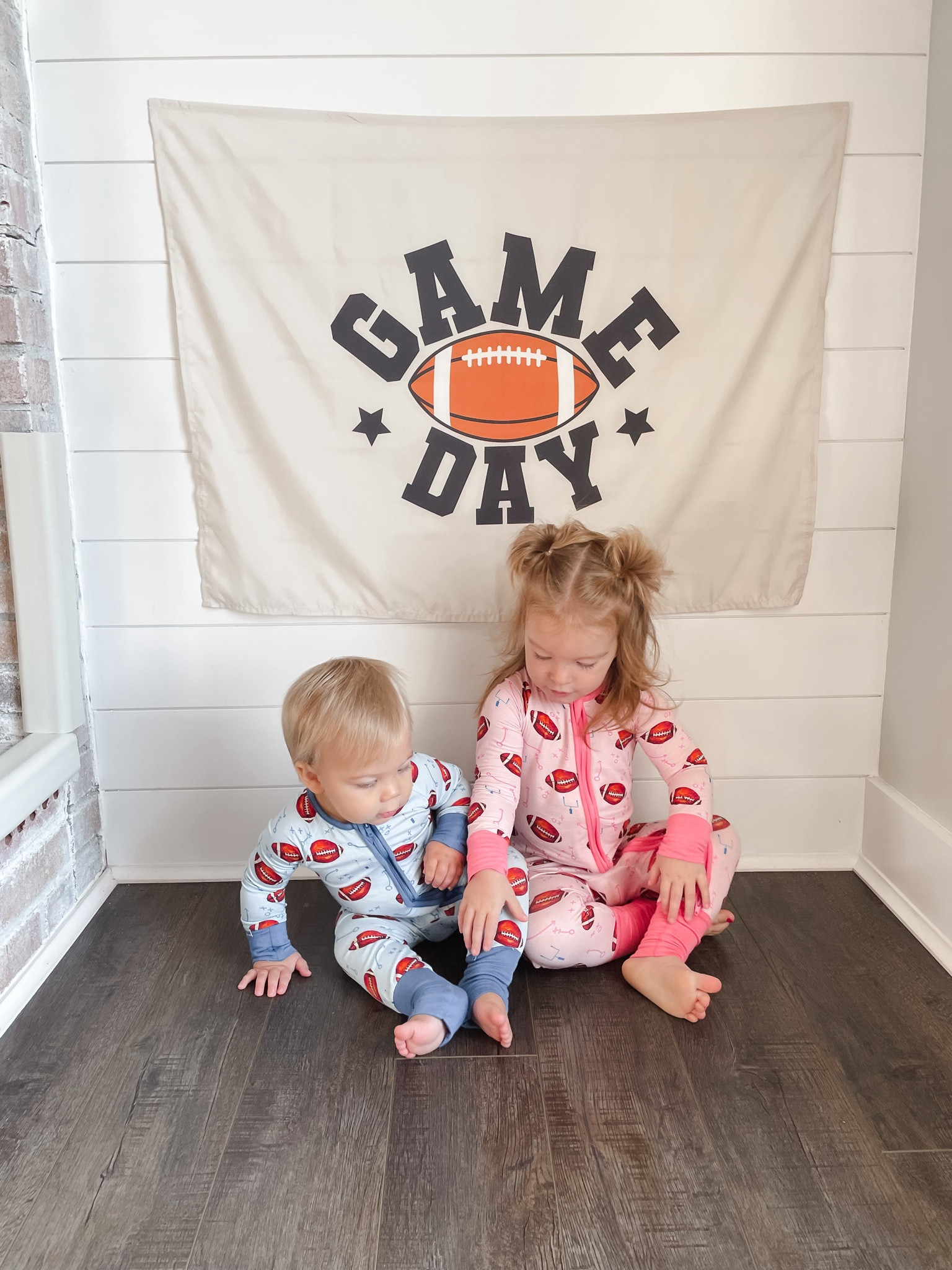 Football 🏈 obsessed so of course we needed matching sibling football pajamas!

#LTKFamily #LTKBaby #LTKKids