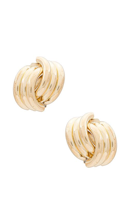 X Revolve Knot Earrings in Gold | Revolve Clothing (Global)