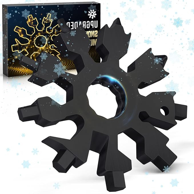 Snowflake Multitool Stocking Stuffers for Men - 20-in-1 Multi Tools Christmas Birthday Gifts for ... | Amazon (US)