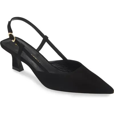 Stuart Weitzman Vinnie 50 Slingback Pump in Cherry at Nordstrom, Size 9 | Nordstrom