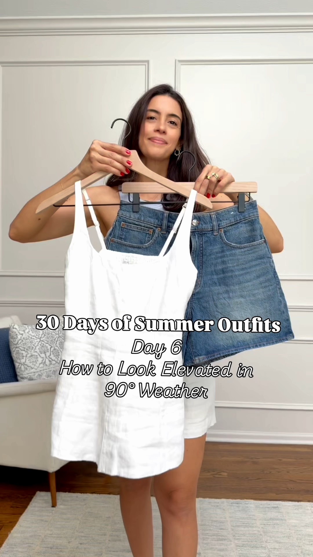 Summer outfits day 6
Wearing size small on the top (it’s on sale under $50!)
Denim shorts 25% off with code LONGWEEKEND - it runs small, size up. 
Sandals: I’m a size 8.5 and I’m wearing a size US9

#LTKootd #LTKgrwm #LTKSeasonal