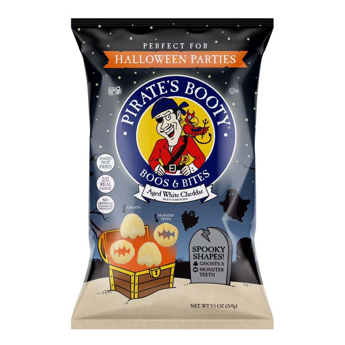 Pirate's Booty Boos + Bites Halloween - 9.5oz | Target